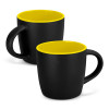 Black Yellow Fitzroy Coffee Mugs
